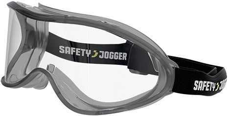 Safety jogger comfortabele veiligheidsbril | tegen spatten en deeltjes | wit - sw7601uni