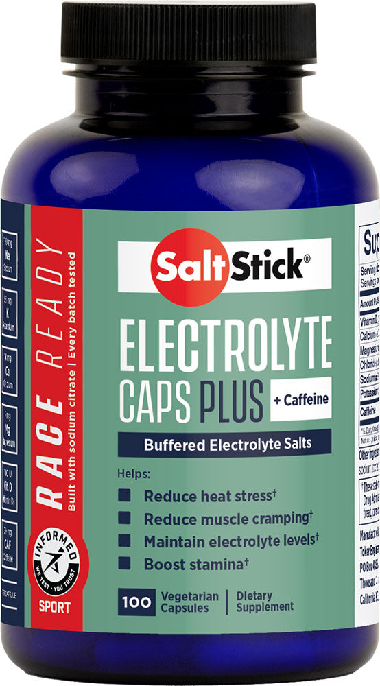 Saltstick Elektrolytkapseln Plus+Koffein 100 Stk.