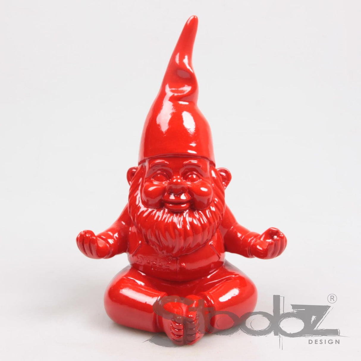 Stoobz Design Stoobz Gnom Yoga rot 20cm