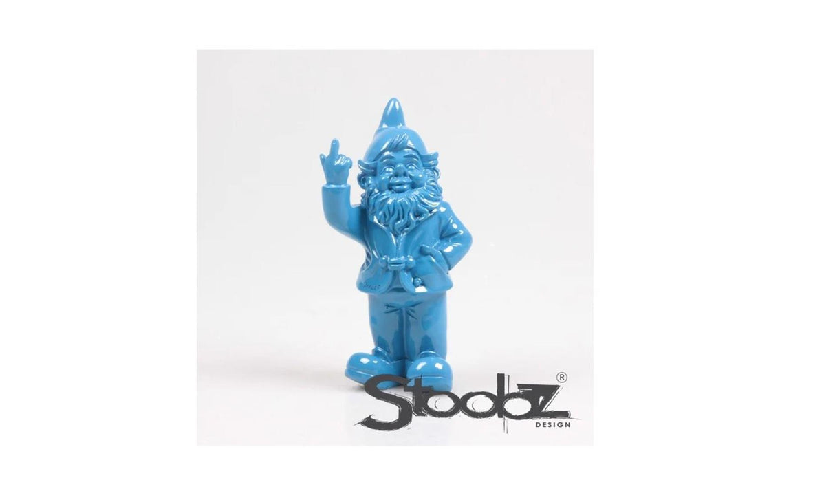 Stoobz Design Stoobz Gnom f*ck you blau 20cm
