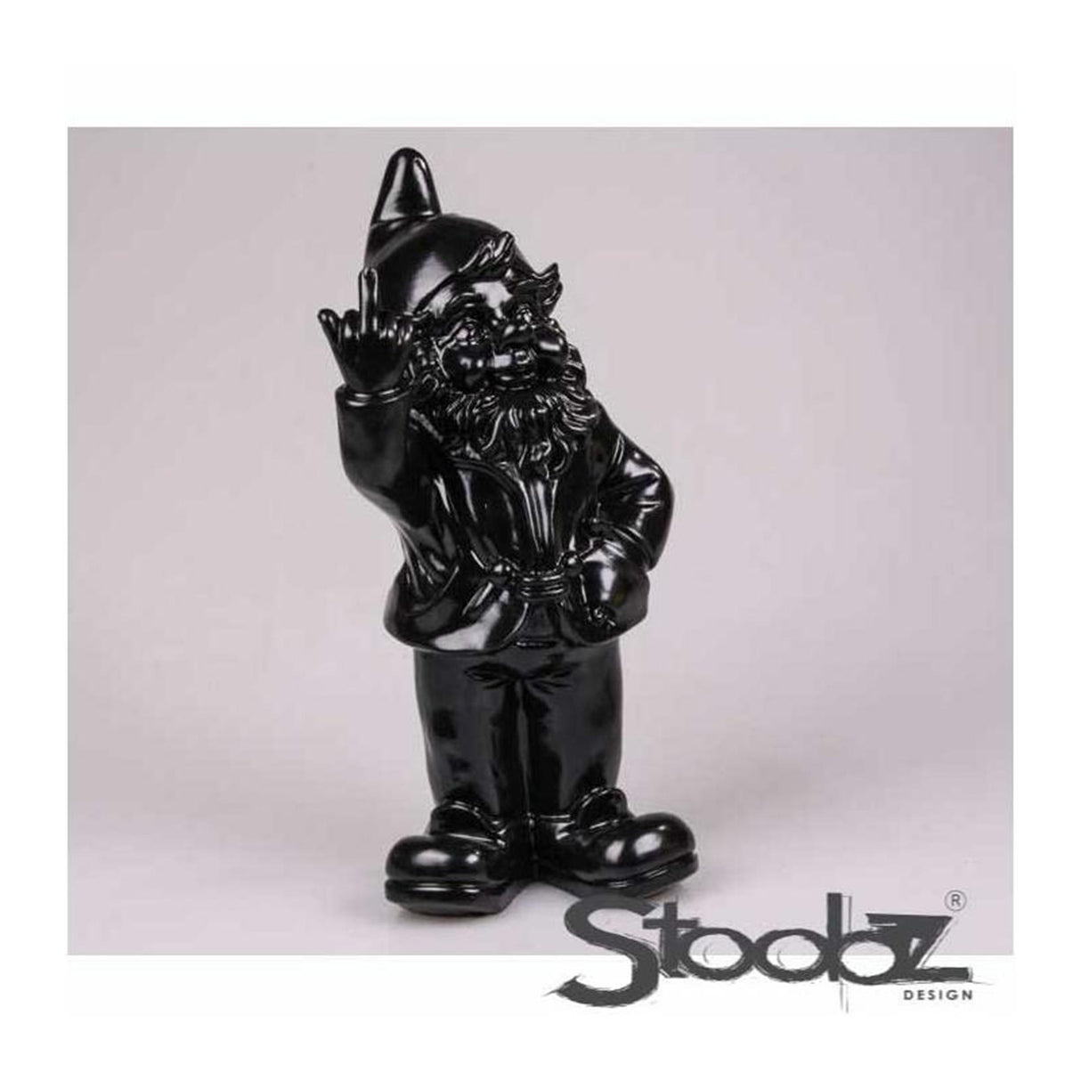 Stoobz Design Stoobz Gnom f*ck you schwarz 20cm