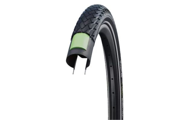 Schwalbe Tire Green Maraton GreenGuard 28x1 5 8x1 3 8 (37-622) Črna