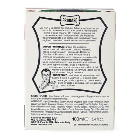 Proraso Aftershave-Balsam mit Aloe und Vitamin E 100 ml