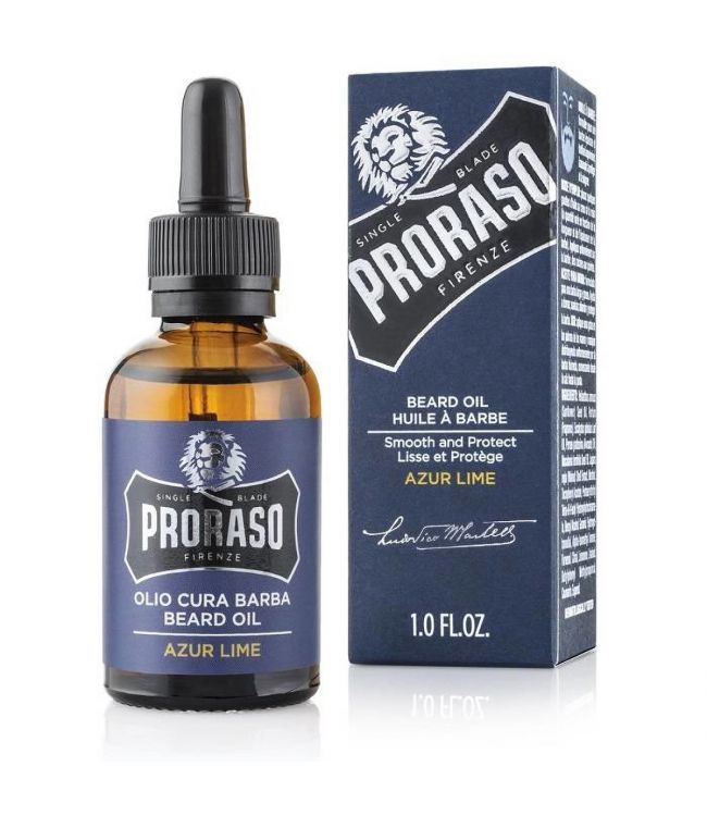 Proraso beard oil azur lime 30ml