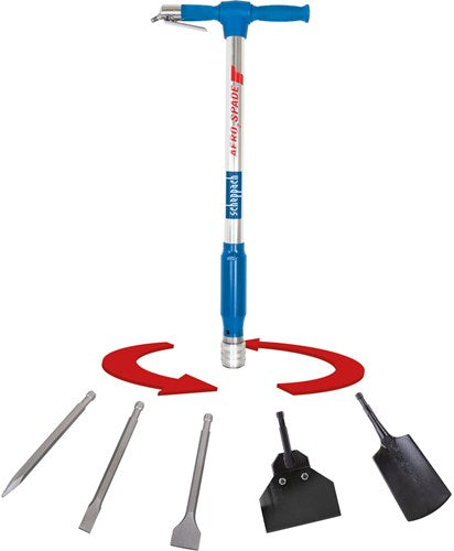 Scheppach Aero 2 Spaten pneumatisches 5-in-1-Werkzeug – 5909601900