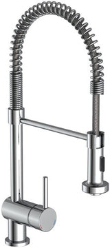 Schütte One -Button -Mixer mit einem hohen Sputspiral Spring Boston Chrom