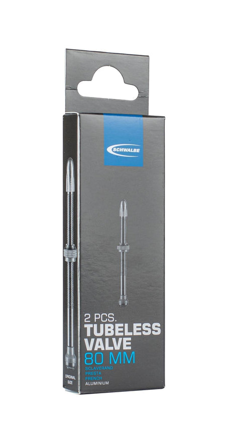 Schwalbe Tubeless-Ventil (2 Stück) – 80 mm