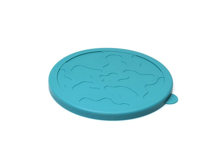 Blauer Wasser-Bento-Deckel – Siegelbecher XL – dunkelgrün