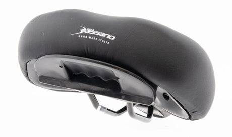 Selle Bassano Selle Bassano Sattel Volare Suprema XXL schwarz mit Elastomer