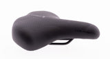 Selle Bassano Selle Bassano Sattel Volare Suprema XXL schwarz mit Elastomer