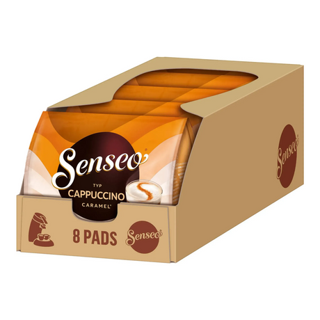 Senseo Cappuccino Karamell (4x 8 Kapseln)