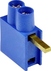 Enzo sep voedingsklem dth dubbel 2x10mm hoog blauw sep - 4000450