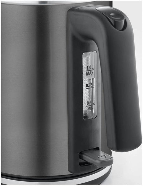 Severin waterkoker 1 liter dark inox serie 2400w