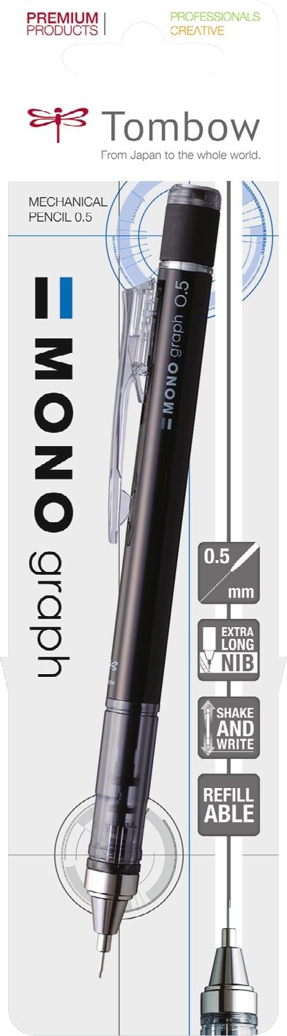 Tombow • Monograph Druckbleistift schwarz