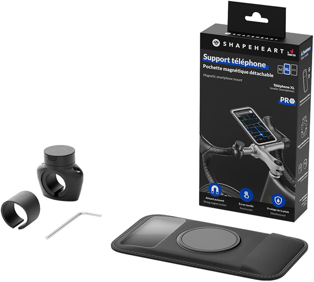 Magnetische Smartphone-Pro-Halterung von Shapeheart für den Fahrradlenker