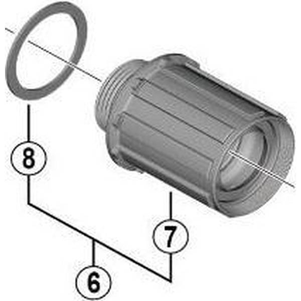 Shimano benelux b.v. Shimano Y3Ex98030 Kassettenkörper 10 11-Gang FH-RS770 Ultegra