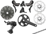 Shimano cues u6030 1x11-speed gravel group disc 160 160mm