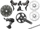 Shimano cues u6040 1x11-speed gravel group disc 160 160mm