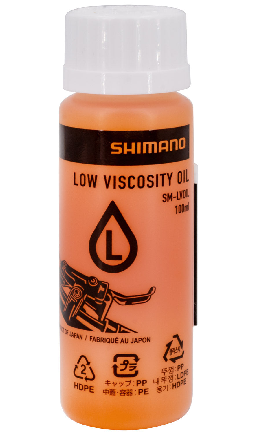 Shimano Bremsflüssigkeit Mineralöl niedrig 500 ml Scheibe niedrige Viskosität