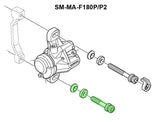 Shimano Bremssattel-Befestigungsschraube M6 x 32,1 mm für SM-MA-F180P P2