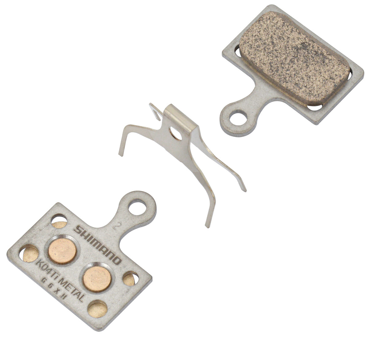 Shimano k04ti Metall-Scheibenbremsbeläge