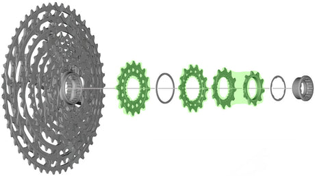 Shimano Kettenrad für CS-M9100 M8100 M7100
