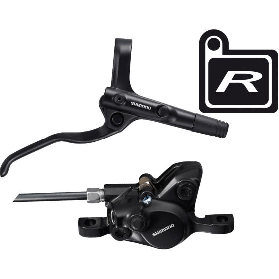 Shimano MT200 Scheibenbremsen-Set hinten kurz 145 cm schwarz