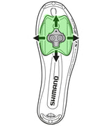 Shimano sm-sh40 Cleat-Adapter für SPD-Pedale