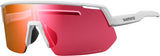 Shimano Technium L Road mattweiß – Sportbrille