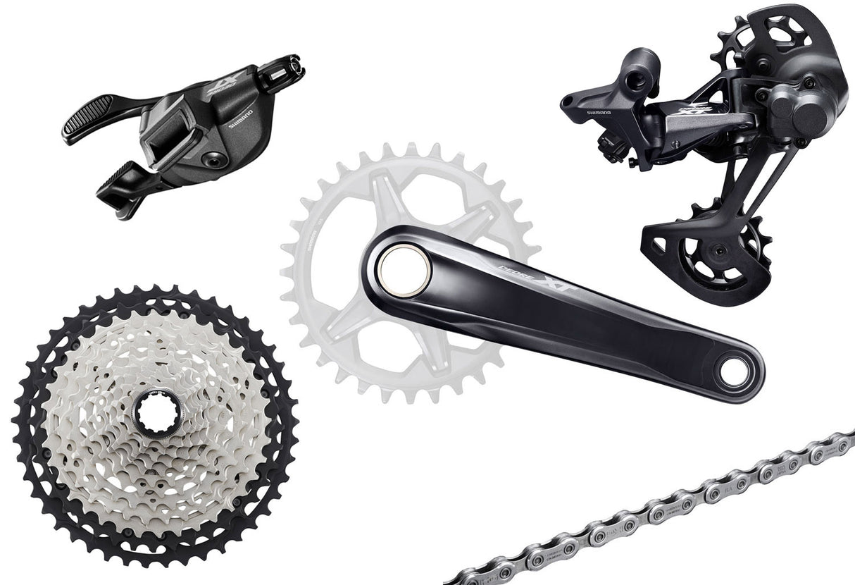 Shimano XT M8100 1x12-fach Gruppe i-spec EV 175mm 10-45