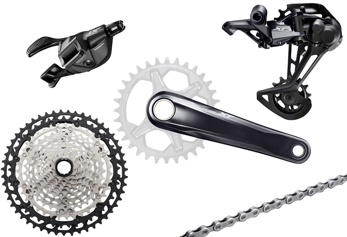 Shimano XT M8100 1x12-fach Gruppe i-spec EV 175mm 10-51