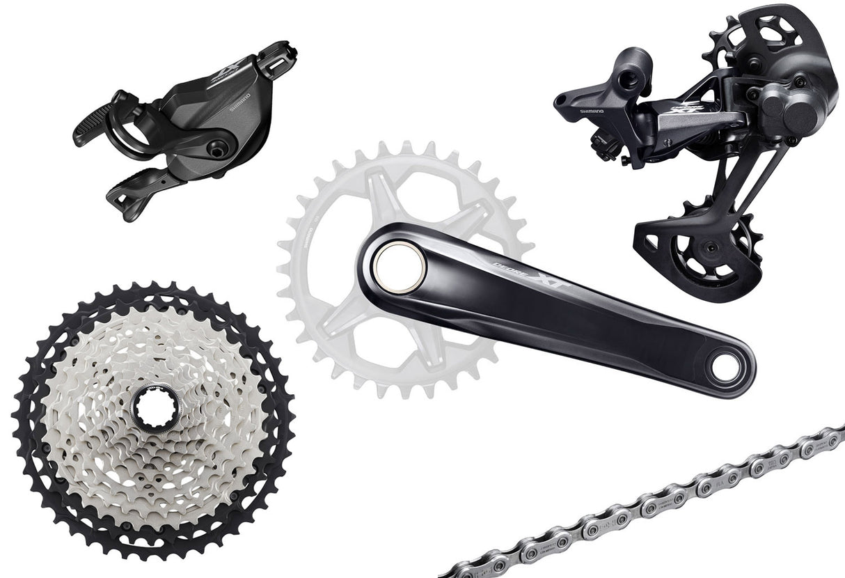 Shimano xt m8100 1x12-fach Gruppenklemme 175mm 10-45