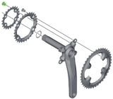 Shimano xt slx Kettenblattschrauben innen
