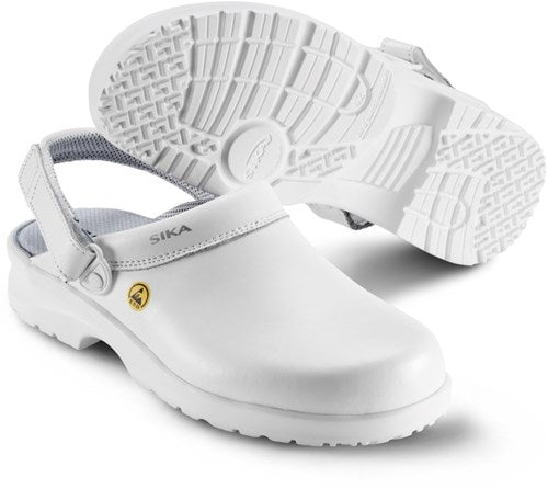 Sika fusion clog esd m. hielriempje ob src - 19467 wit | wit | maat 42 - 5703617108149