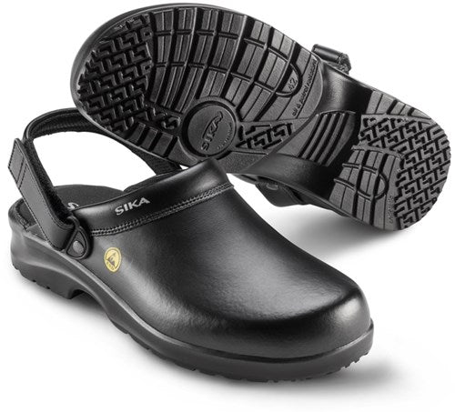 Sika fusion clog esd m. hielriempje ob src - 19467 zwart | zwart | maat 42 - 5703617108286