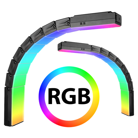 Sirui RGB LED panel B25R-D bending