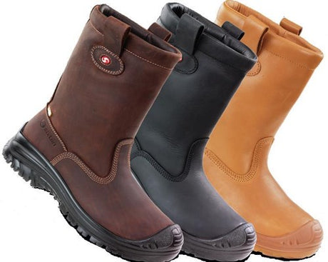 Sixton Sicherheitsstiefel Montana S3 46 Natur
