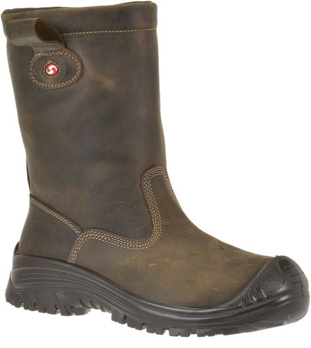 Sixton Sicherheitsstiefel Montana Wolle S3 46 braun