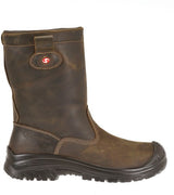 Sixton Sicherheitsstiefel Montana Wolle S3 48 braun