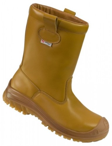 Sixton Sicherheitsstiefel Montana Wolle S3 48 Natur