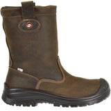Sixton Sicherheitsstiefel Montana HDRY Wolle S3 45 braun