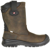 Sixton peak 81411-07 ranch laars hdry hoog s3 + kn gevoerd | bruin zwart | maat 44 - 00.091.126.44