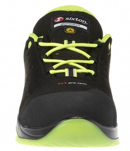 Sixton peak 91328-01 cuban laag s1p | zwart geel | maat 44 - 00.091.010.44