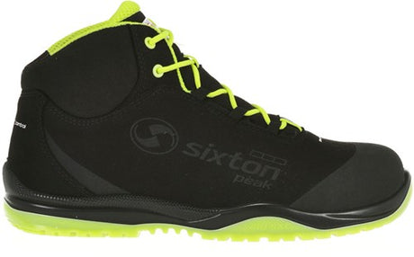 Sixton peak cuban hoog 91370-00 s3 | zwart geel | maat 42 - 8052086524200