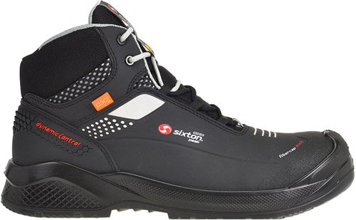 Sixton peak muscle hoog 43486-00 s3 | zwart grijs | maat 42 - 8053470572166
