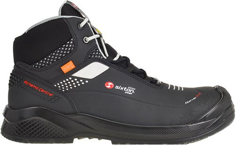 Sixton peak muscle hoog 43486-00 s3 | zwart grijs | maat 46 - 8053470572203
