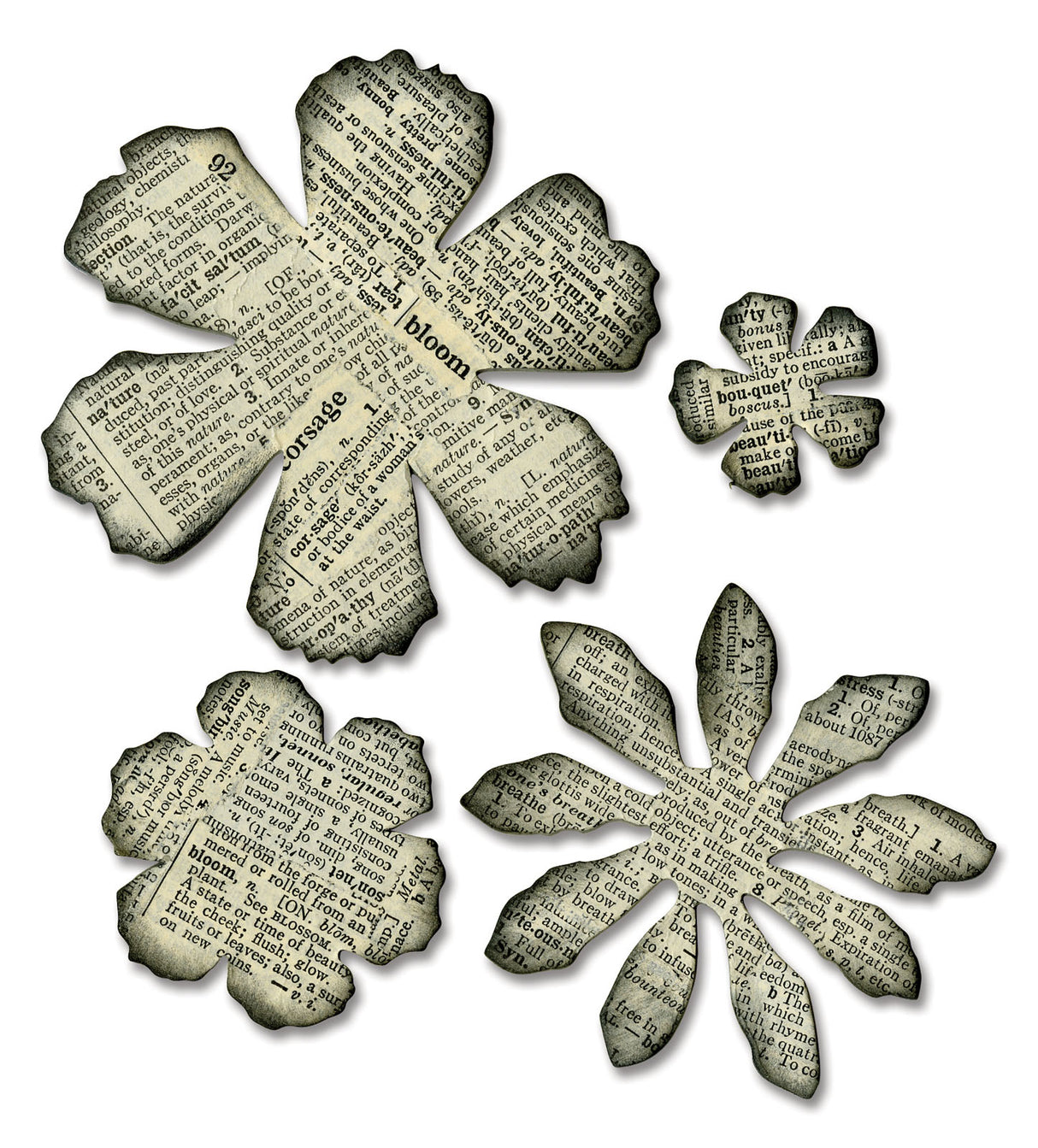 Sizzix • Tim Holtz Bigz die Tattered Florals