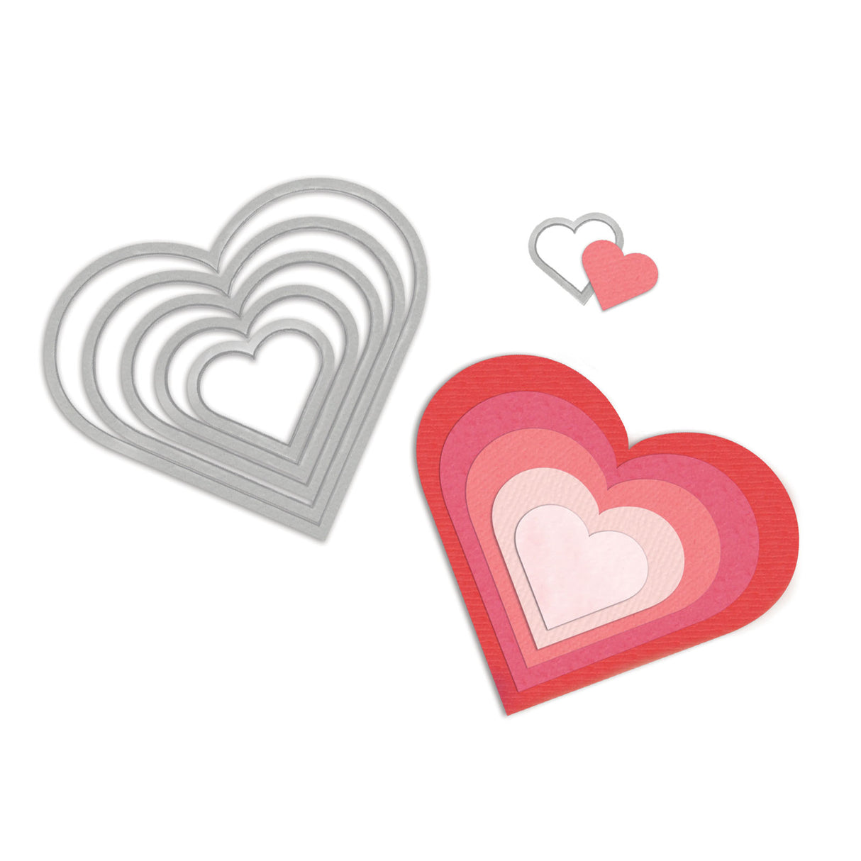 Sizzix • Framelits Stanzset Herzen