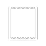 Sizzix • sizzlits die card ribbon insert