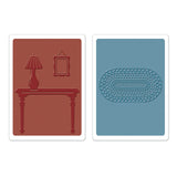 Sizzix • 3d textured impressions embossing sjabloon foyer